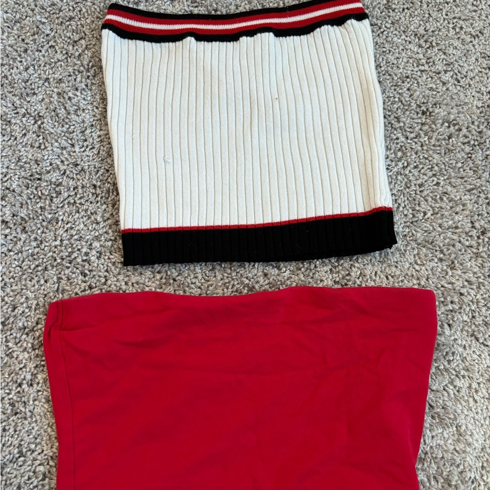 Two tube tops